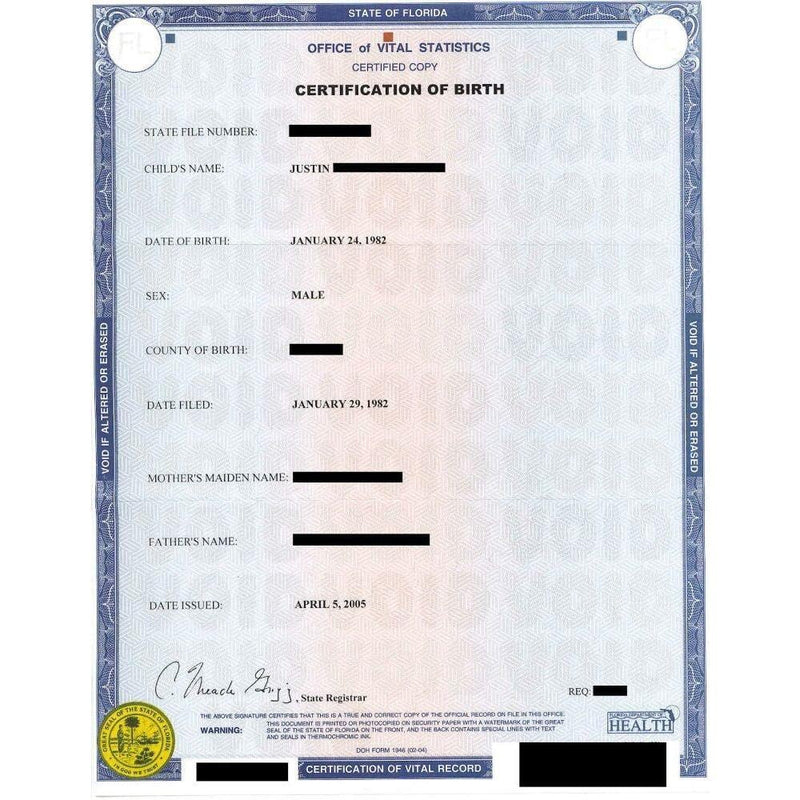 Translate your Birth Certificate - FIRST STEP TRANSLATIONS CORPORATION