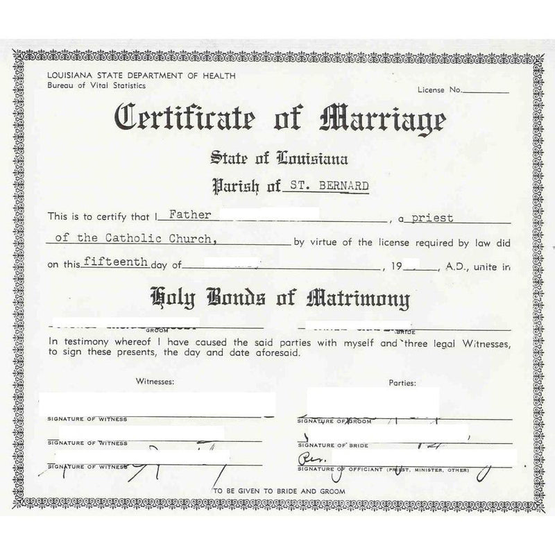 Translate your Marriage Certificate - FIRST STEP TRANSLATIONS CORPORATION